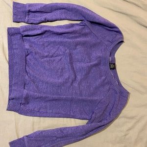 Purple sweater